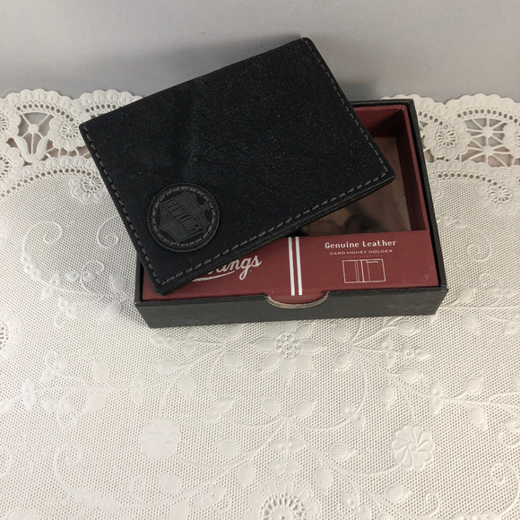 RawlingsBaseball Wallet with Mony Clip - Picture 3 of 5